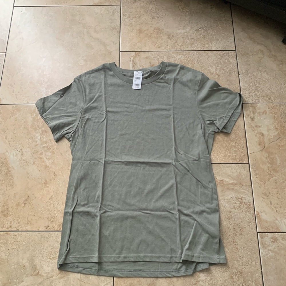 Blue crown plain T shirt